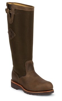 Medium Brown Chippewa Boots Yarrow Steel Toe
